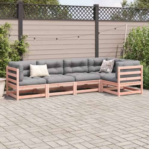 Vrtna garnitura - 5-dijelni set vrtnih sofa s jastucima masivno drvo duglazije - Prirodni douglas Da 1 Cijena