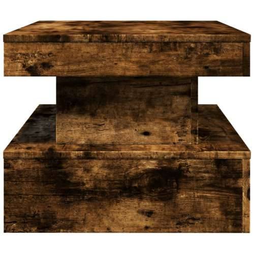 Stolić za kavu s LED svjetlima boja hrasta 90 x 50 x 40 cm - Dimljeni hrast 1 90 cm Cijena