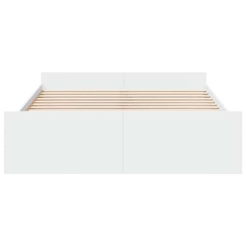 Okvir kreveta s ladicama bez madraca bijeli 150x200 cm - Bijela 150 x 200 cm Cijena