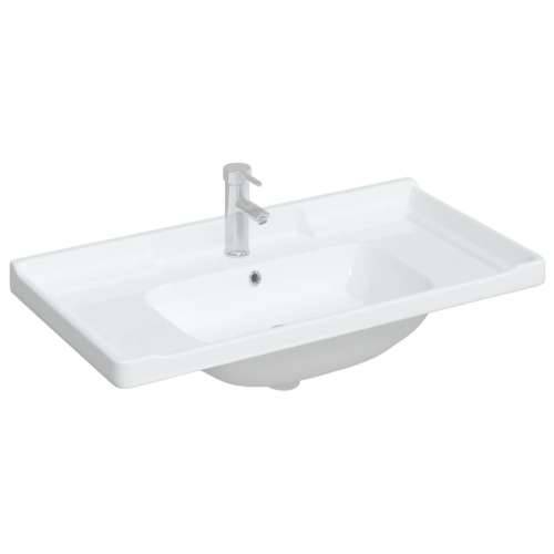 Kupaonski Lavabo - Umivaonik bijeli 91,5x48x23 cm pravokutni keramički - 91.5 x 48 x 23 cm Cijena