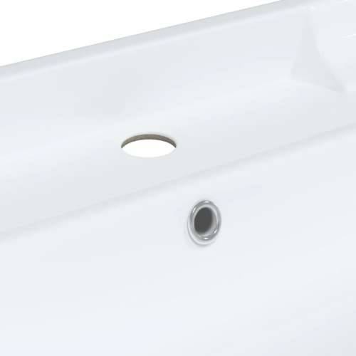 Kupaonski Lavabo - Umivaonik bijeli 91,5x48x23 cm pravokutni keramički - 91.5 x 48 x 23 cm Cijena