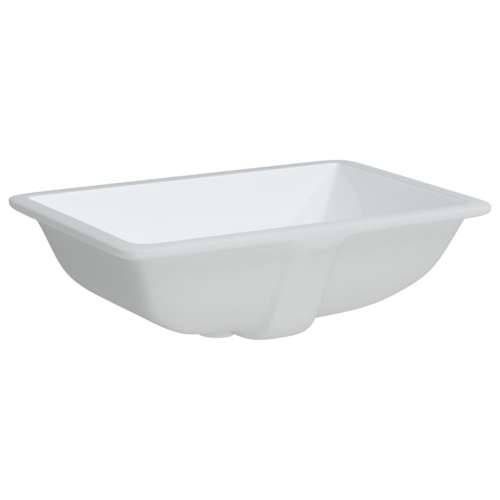 Kupaonski Lavabo - Umivaonik bijeli 52x38,5x19,5 cm pravokutni keramički - 52 x 38.5 x 19.5 cm Cijena