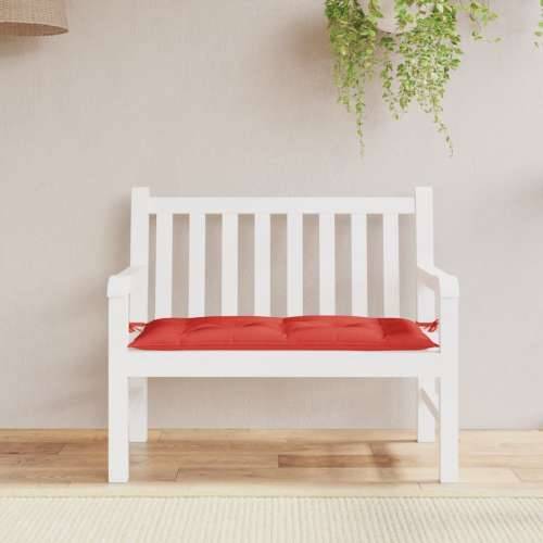 Jastuk za vrtnu klupu crveni 100 x 50 x 7 cm od tkanine Oxford - Crvena 100 x 50 x 7 cm 1 Cijena
