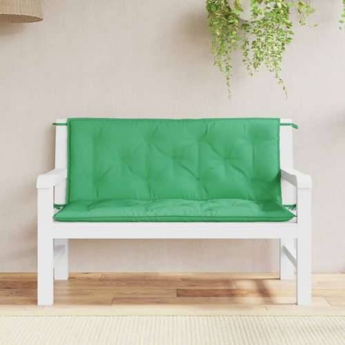 Jastuci za vrtnu klupu 2 kom zelena tkanine Oxford - Zelena 120 x 50 x 7 cm 2 Cijena