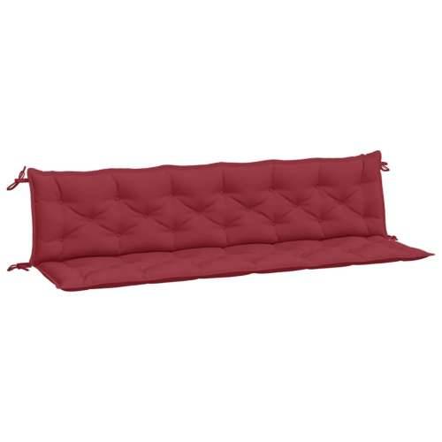 Jastuci za vrtnu klupu 2 kom Crvena vina tkanine Oxford - boja crnog vina 200 x 50 x 7 cm 2 Cijena