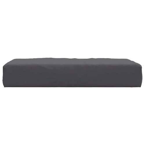 Paletni podni jastuk od tkanine 60x60x9,5 cm antracit - Antracit 1 naslon za noge Cijena