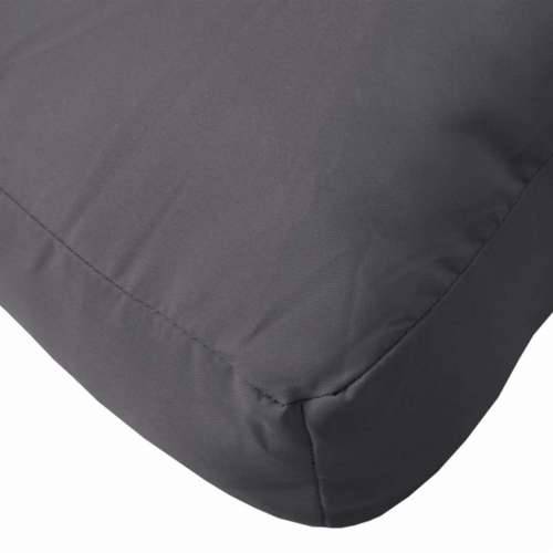 Paletni podni jastuk od tkanine 60x60x9,5 cm antracit - Antracit 1 naslon za noge Cijena