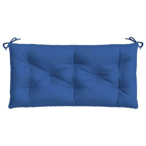 Jastuk za vrtnu klupu plavi 110 x 50 x 7 cm od tkanine Oxford - Plava 1 Cijena