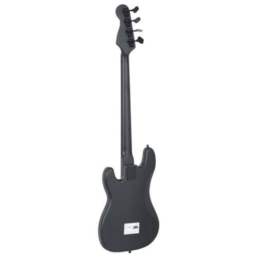 Električna bas gitara za početnike s torbom crna 4/4 46 ” Cijena