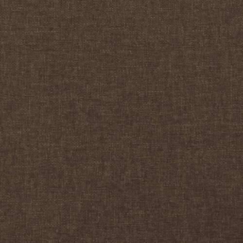 Krevet box spring s madracem tamnosmeđi 120 x 190 cm od tkanine - Tamno smeđa 120 x 190 cm Blok s kvadratima Cijena