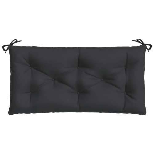 Jastuk za vrtnu klupu crni 100 x 50 x 7 cm od tkanine Oxford - Crna 100 x 50 x 7 cm 1 Cijena