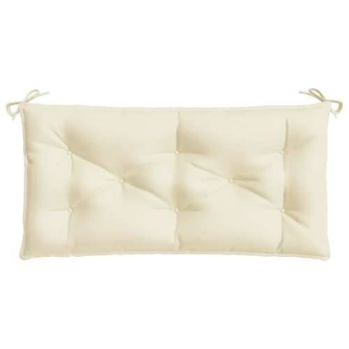 Jastuci za vrtnu klupu 2 kom krem 100x50x7 cm od tkanine Oxford - Krema 100 x 50 x 7 cm 2 Cijena