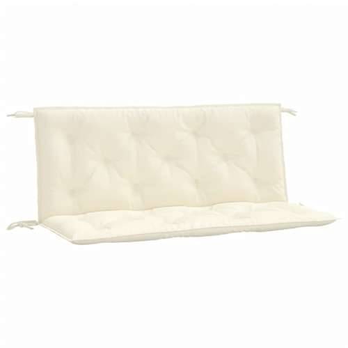Jastuci za vrtnu klupu 2 kom Krem bijeli tkanine Oxford - Krema 120 x 50 x 7 cm 2 Cijena