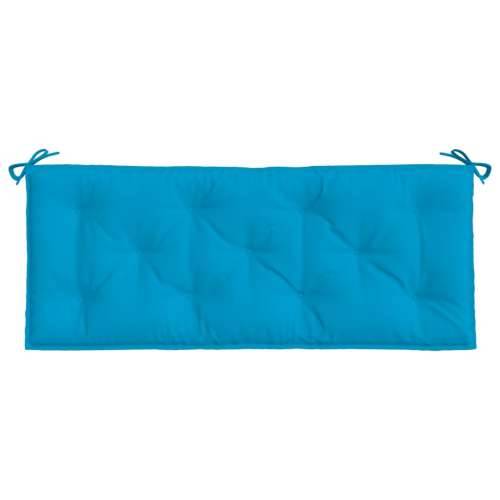 Jastuci za vrtnu klupu 2 kom svjetloplava od tkanine Oxford - Svijetlo plava 120 x 50 x 7 cm 2 Cijena