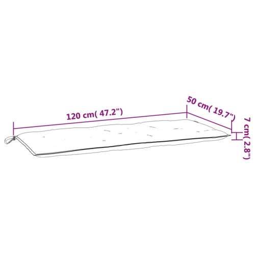Jastuci za vrtnu klupu 2 kom Jarko zelena tkanine Oxford - Svjetlozelena 120 x 50 x 7 cm 2 Cijena