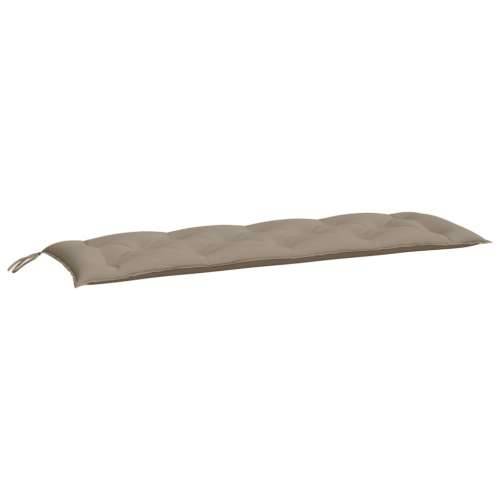 Jastuci za vrtnu klupu 2 kom smeđesivi tkanine Oxford - Sivo-smeđa 150 x 50 x 7 cm 2 Cijena