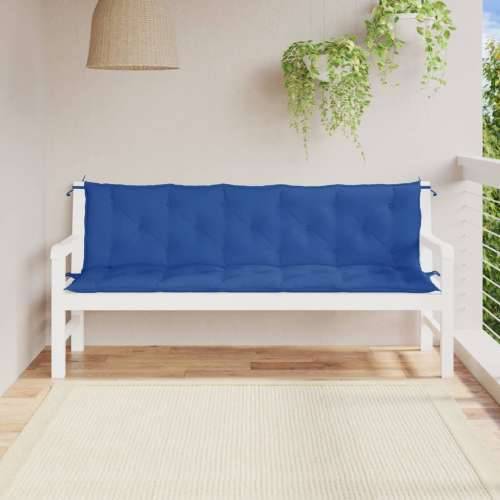 Jastuci za vrtnu klupu 2 kom plavo 180x50x7 cm tkanine Oxford - Kraljevski plava 180 x 50 x 7 cm 2 Cijena