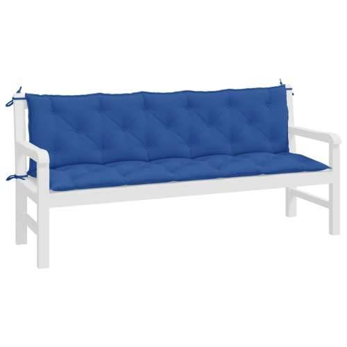Jastuci za vrtnu klupu 2 kom plavo 180x50x7 cm tkanine Oxford - Kraljevski plava 180 x 50 x 7 cm 2 Cijena