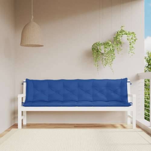 Jastuci za vrtnu klupu 2 kom plavo 200x50x7 cm tkanine Oxford Kraljevski plava 200 x 50 x 7 cm 2 Cijena