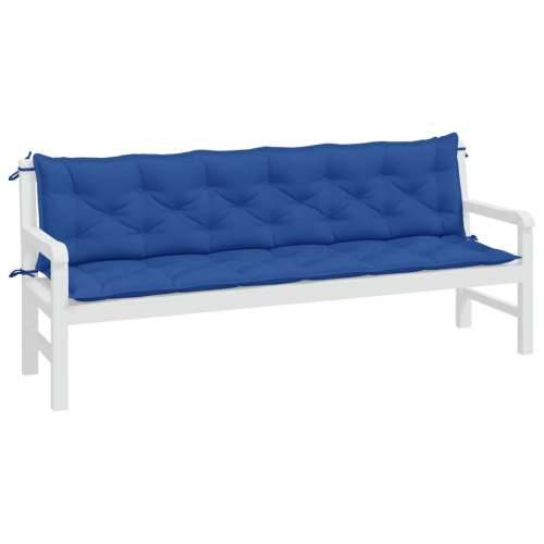 Jastuci za vrtnu klupu 2 kom plavo 200x50x7 cm tkanine Oxford Kraljevski plava 200 x 50 x 7 cm 2 Cijena