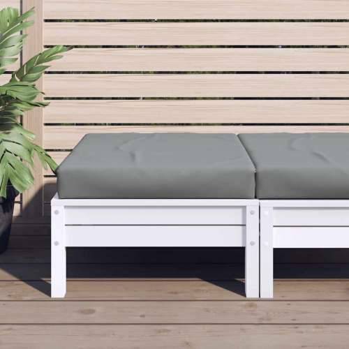 Jastuk za palete sivi 60x60x9,5 cm od tkanine Oxford - Siva 1 naslon za noge Cijena