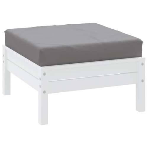 Jastuk za palete sivi 60x60x9,5 cm od tkanine Oxford - Siva 1 naslon za noge Cijena