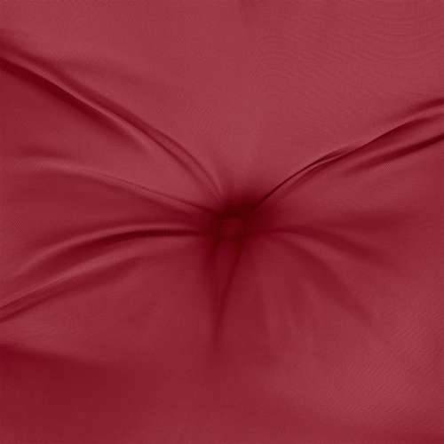 Jastuk za vrtnu klupu boja vina 110 x 50 x 7 cm tkanina Oxford - boja crnog vina 1 Cijena
