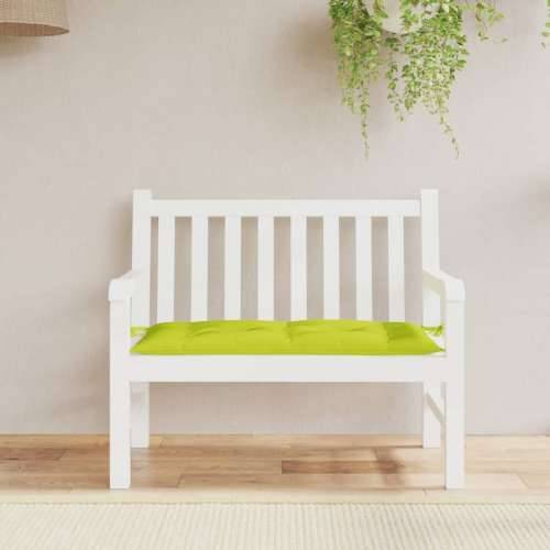 Jastuk za vrtnu klupu jarkozeleni 110x50x7 cm od tkanine Oxford - Svjetlozelena 1 Cijena