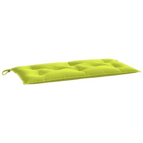 Jastuk za vrtnu klupu jarkozeleni 110x50x7 cm od tkanine Oxford - Svjetlozelena 1 Cijena