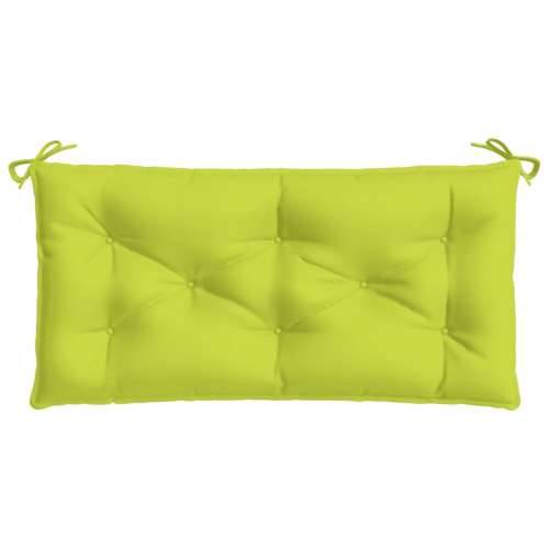 Jastuk za vrtnu klupu jarkozeleni 110x50x7 cm od tkanine Oxford - Svjetlozelena 1 Cijena
