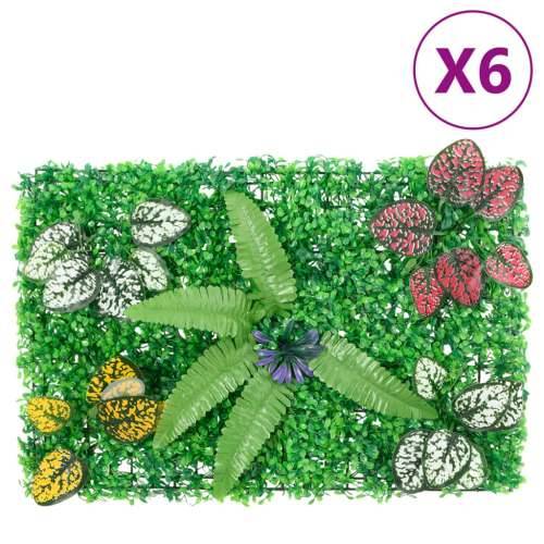  Ograda od umjetnih biljaka 6 kom zelena 40 x 60 cm - 6 Cijena
