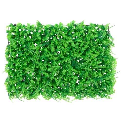  Ograda od umjetnog lišća paprati 6 kom zelena 40 x 60 cm - 6 Cijena