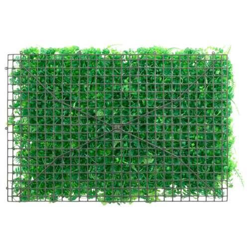  Ograda od umjetnog lišća paprati 6 kom zelena 40 x 60 cm - 6 Cijena