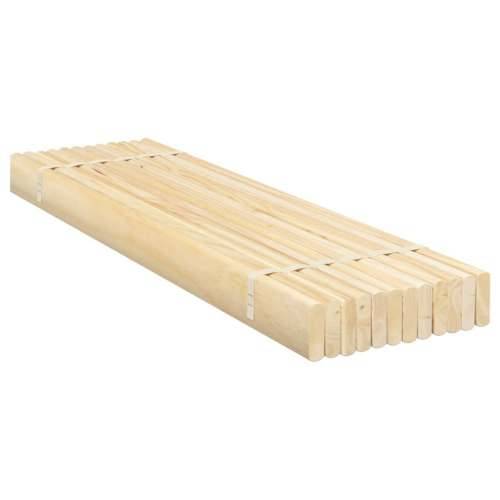 Podnica za krevet 90 x 200 cm od masivne borovine 90 x 200 cm 12 letvice Cijena