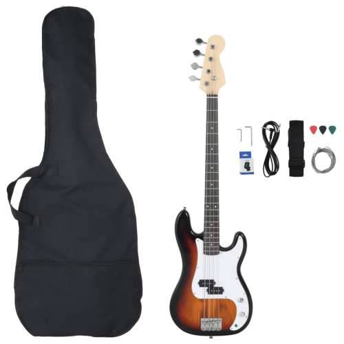 Električna bas gitara za početnike s torbom 4/4 46 ” Cijena