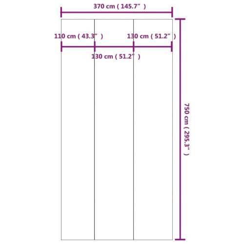 Platno za tlo ispod bazena svjetlosivo 750x370 cm poliesterska - 750 x 370 cm 1 Cijena