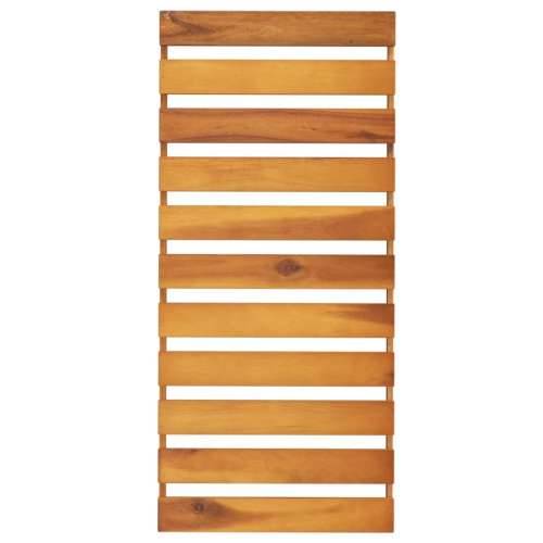 Sklopiva polica 3 razine smeđa 70x31x63 cm masivno drvo bagrema - 1 70 cm Cijena