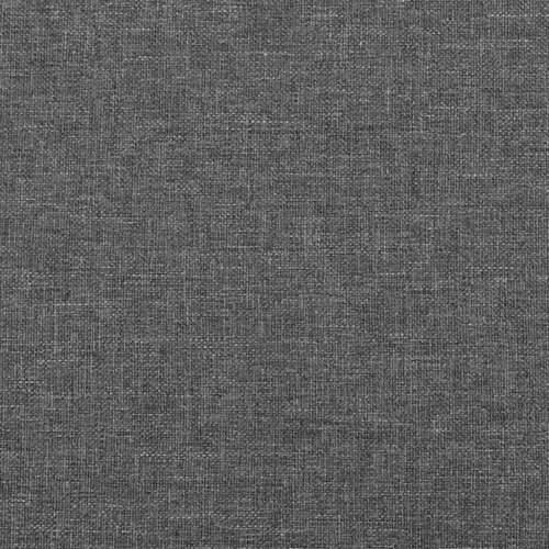 Krevet box spring s madracem tamnosivi 120 x 190 cm tkanina - Tamno siva 120 x 190 cm Dizajn s gumbima Cijena