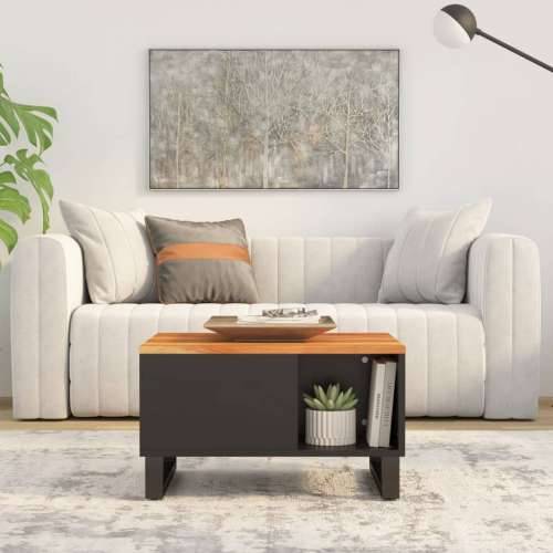 Stolić za kavu 60x50x35 cm od masivnog drva bagrema - Smeđa 60 x 50 x 35 cm 1 Cijena