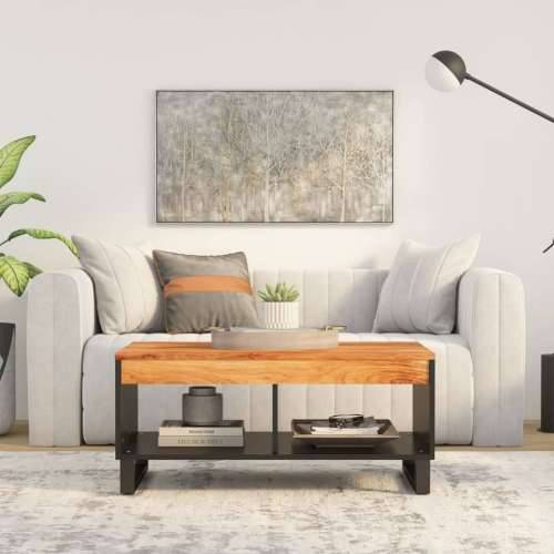 Stolić za kavu 90x50x40 cm od masivnog drva bagrema - Smeđa 90 x 50 x 40 cm 1 Cijena