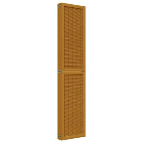 Paravan - Sobna pregrada s 6 panela smeđa od masivnog drva paulovnije - 40 x 180 cm 6 Cijena