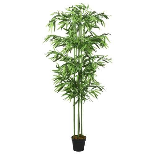 Umjetno stablo bambusa 576 listova 150 cm zeleno