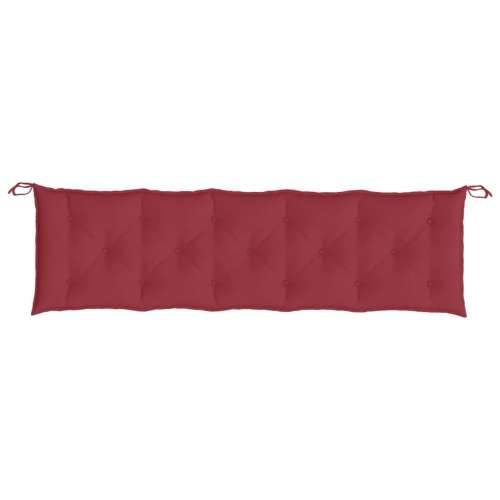 Jastuk za vrtnu klupu boja vina 180 x 50 x 7 cm tkanina Oxford - boja crnog vina 180 x 50 x 7 cm 1 Cijena