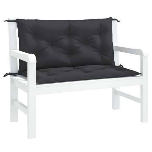 Jastuci za vrtnu klupu 2 kom crno 100x50x7 cm tkanine Oxford - Crna 100 x 50 x 7 cm 2 Cijena