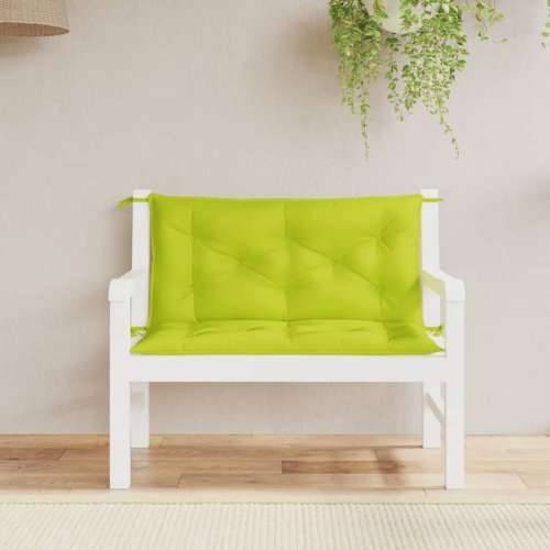 Jastuci za vrtnu klupu 2 kom Jarko zelena tkanine Oxford - Svjetlozelena 100 x 50 x 7 cm 2 Cijena