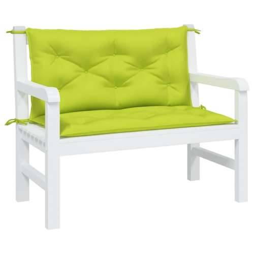 Jastuci za vrtnu klupu 2 kom Jarko zelena tkanine Oxford - Svjetlozelena 100 x 50 x 7 cm 2 Cijena