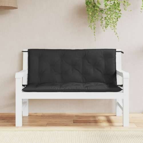 Jastuci za vrtnu klupu 2 kom crno 120x50x7 cm tkanine Oxford Crna 120 x 50 x 7 cm 2 Cijena