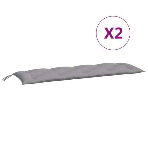 Jastuci za vrtnu klupu 2 kom sivo tkanine Oxford Siva 150 x 50 x 7 cm 2 Cijena