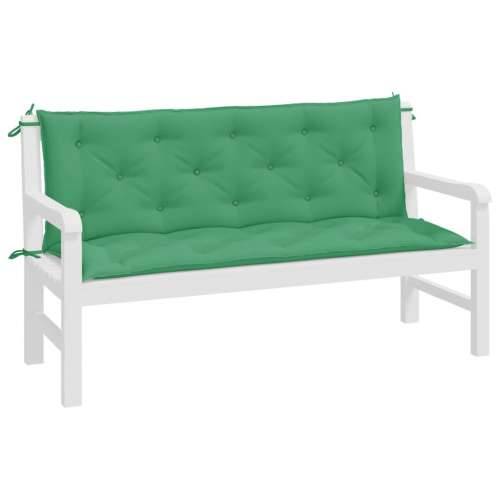 Jastuci za vrtnu klupu 2 kom zelena tkanine Oxford - Zelena 150 x 50 x 7 cm 2 Cijena