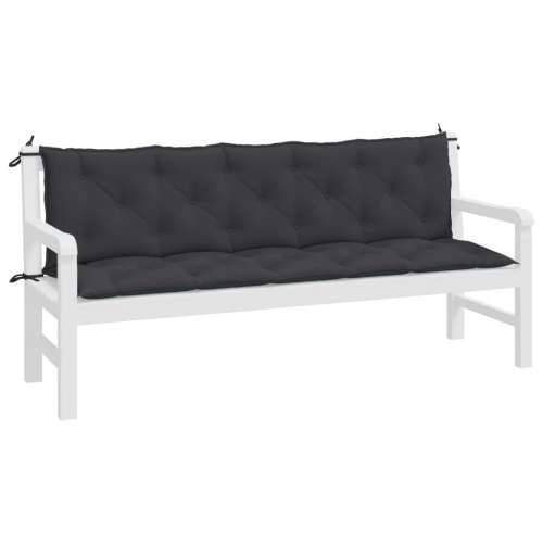 Jastuci za vrtnu klupu 2 kom crno 180x50x7 cm tkanine Oxford - Crna 180 x 50 x 7 cm 2 Cijena